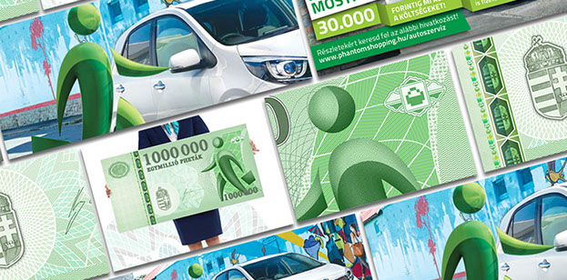 phantom shopping promóciós anyagok