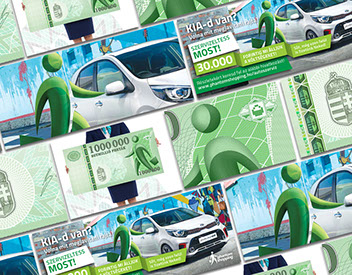 phantom shopping promotional material design