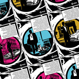msd james bond theme poster