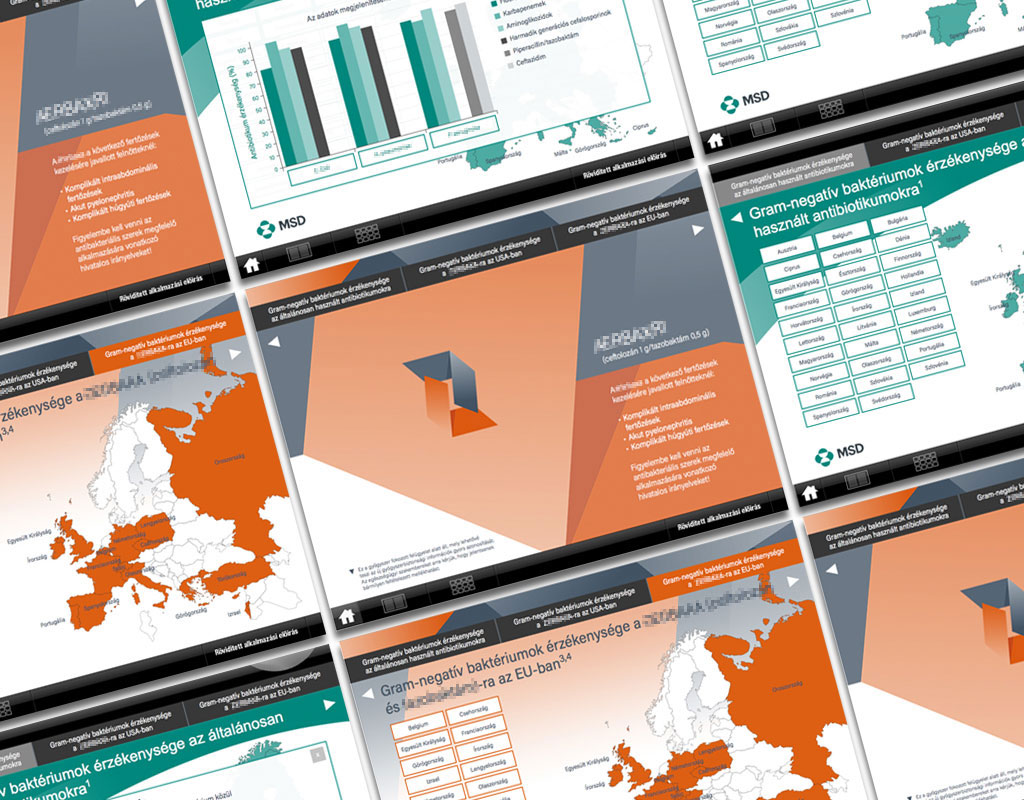 msd product ipad promotional educational material