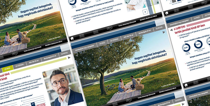 msd termék promóciós, oktató ipad anyag